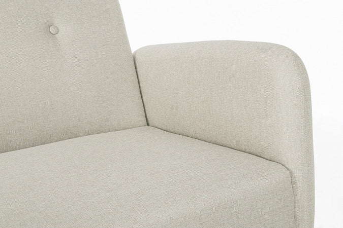 Divano letto "Bridjet" per interno con struttura in legno di eucalipto, 200 x 82 x 81 cm