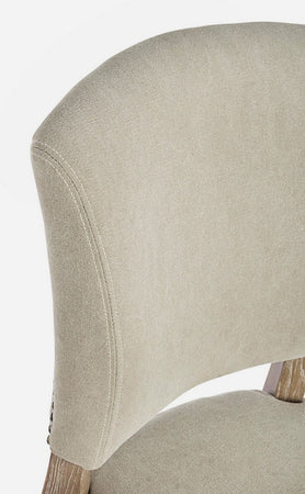 Sedia "Maratriz" con struttura in legno di frassino con finitura a base di nitrocellulosa, per arredo interno 52 x 63 x h 90 cm