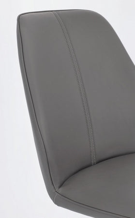 Sedia "Maxwell" con struttura in compensato, per arredo interno 44 x 62 x h 88 cm