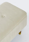 Panca Contenitore Kira per interno, con Struttura In Mdf E Compensato, da 120x42x42h cm