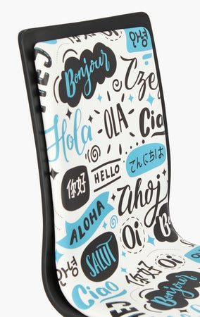 Sedia da ufficio girevole con ruote "Young" per scrivania cameretta bambini