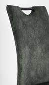 Sedia Kenneth con gambe in acciaio verniciato a polvere epossidica, per arredo interno 42 x 56 x h 102 cm