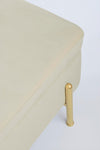 Panca Contenitore Irina per interno, con Struttura In Mdf E Compensato, da 110x42x42h cm