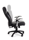 Poltrona Spider da gaming ed ufficio ergonomica, con braccioli, schienale reclinabile e ruote
