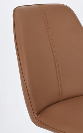 Sedia "Maxwell" con struttura in compensato, per arredo interno 44 x 62 x h 88 cm