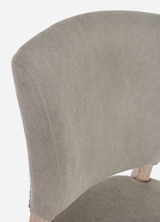 Sedia "Maratriz" con struttura in legno di frassino con finitura a base di nitrocellulosa, per arredo interno 52 x 63 x h 90 cm