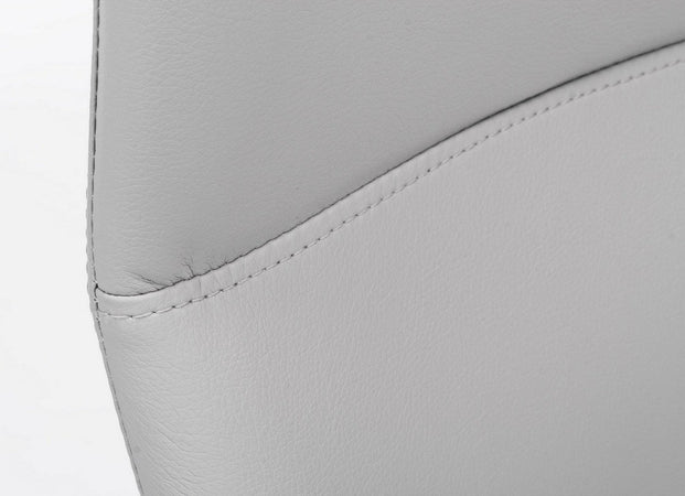 Sedia "Thelma" con struttura in acciaio, per arredo interno 43,5 x 62 x h 102 cm