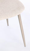 Sedia Irelia con struttura seduta e schienale in compensato, per arredo interno 52,5 x 42,5 x h 90 cm