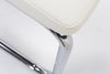Sedia Thelma con struttura in acciaio, per arredo interno 43,5 x 62 x h 102 cm