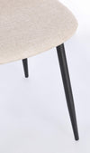 Sedia Irelia con struttura seduta e schienale in compensato, per arredo interno 52,5 x 42,5 x h 90 cm