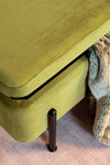 Panca Contenitore Irina per interno, con Struttura In Mdf E Compensato, da 110x42x42h cm