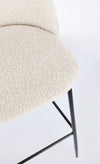 Sgabello da bar Carry per interno, Struttura In Acciaio E Compensato, 38 x  x 38 x 75 cm