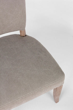 Sedia "Maratriz" con struttura in legno di frassino con finitura a base di nitrocellulosa, per arredo interno 52 x 63 x h 90 cm