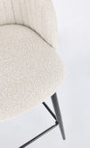 Sgabello per interno Queen Struttura In Compensato, 53 x 59 x 97 h cm