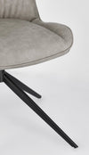 Sedia Jordan con gambe in acciaio verniciato a polvere epossidica, per arredo interno 50 x 64 x h 86 cm