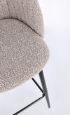 Sgabello per interno Queen Struttura In Compensato, 53 x 59 x 97 h cm