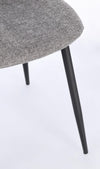 Sedia Irelia con struttura seduta e schienale in compensato, per arredo interno 52,5 x 42,5 x h 90 cm