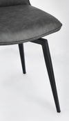 Sedia Lawrence con gambe in acciaio verniciato a polvere epossidica, per arredo interno 48 x 64 x h 92 cm