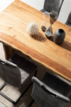Sedia Kenneth con gambe in acciaio verniciato a polvere epossidica, per arredo interno 42 x 56 x h 102 cm