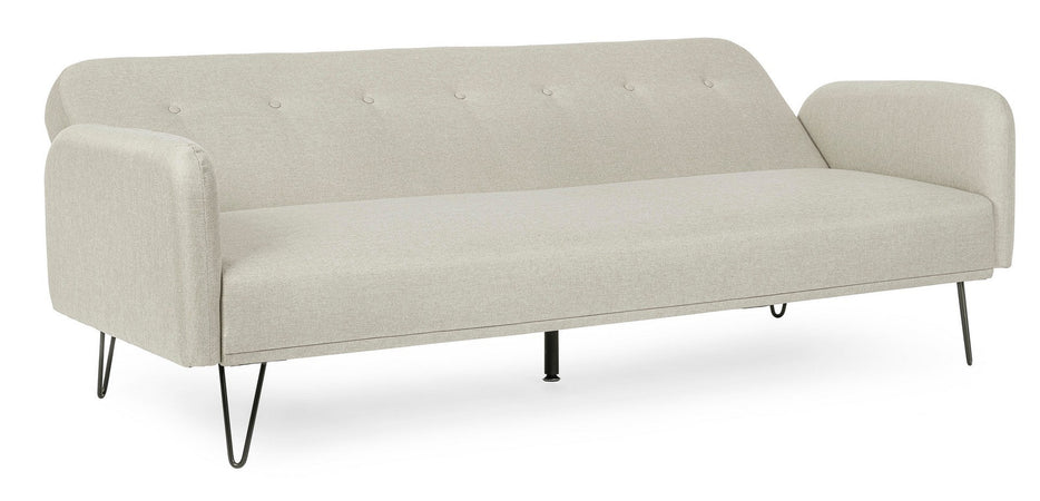 Divano letto "Bridjet" per interno con struttura in legno di eucalipto, 200 x 82 x 81 cm