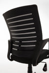 Sedia Marion da ufficio ergonomica con braccioli, altezza regolabile, ruote