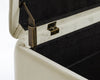 Panca Contenitore Kira per interno, con Struttura In Mdf E Compensato, da 120x42x42h cm