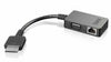 Adapter - 4X90J31060, OneLink+, - VGA/RJ45, Black - Warranty: 6M