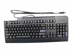 USB QWERTY keyboard with 109 - keys and wrist rest - Warranty: 6M