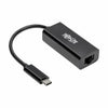 Tripp Lite U436-06N-GB scheda di interfaccia e adattatore (Usb-C To Gigabit Network - Adapter With Thunderbolt 3 - Compatibility - Black - Warranty: 12M)
