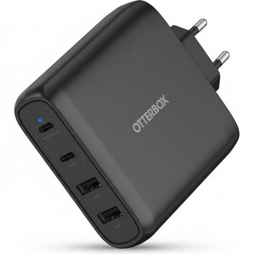 OB STANDARD EU WALL CHARGER - 100W GAN 2XUSB-C+2XUSB-A USB-PD