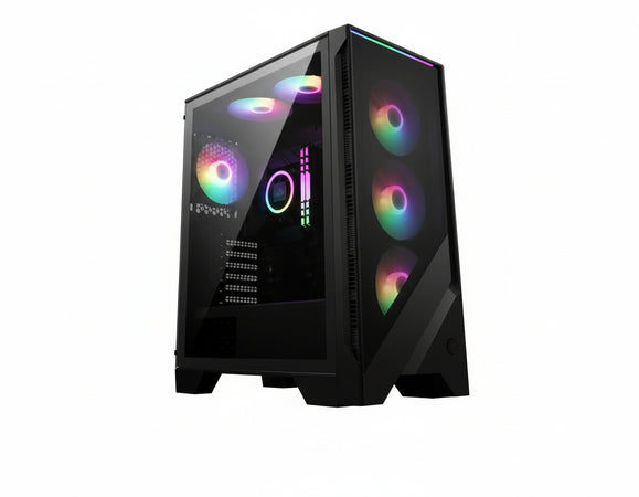 MSI MAG Forge 120A AIRFLOW Midi Tower Nero, Trasparente (CASE MAG FORGE 120A AIRFLOW ATX)
