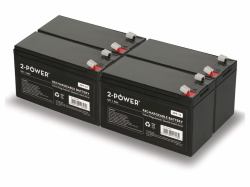 2-Power BUN0257A batteria UPS 12 V (Replacement Battery Kit [Cells Only])