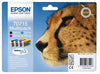Epson Cheetah TO71540 Multipack cartuccia d'inchiostro Originale (OEM Epson T0715 [T071540] Original Ink Cartridge Multipack [Cheetah])