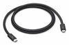 Apple MC9C4ZM/A Cavo Thunderbolt 1 m 120 Gbit/s Nero (Apple Thunderbolt 5 Pro - Thunderbolt cable - 24 pin USB-C [M] to 24 pin USB-C [M] - USB4 / Thunderbolt 3 / Thunderbolt 4 / Thunderbolt 5 / Displ