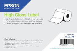 Epson High Gloss Label - Continuous Roll: 102mm x 33m (HIGH GLOSS LABEL DIE-CUT ROLL - 102MM X 51MM 2310 LABELS)
