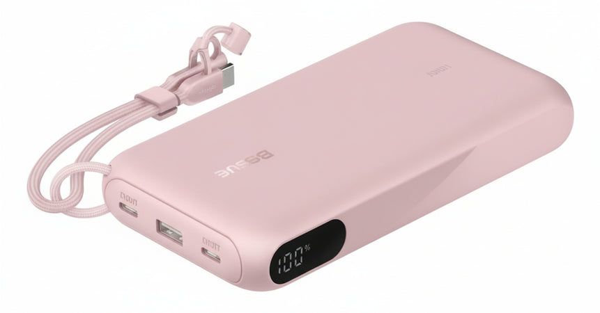 Belkin BPB028HQPK batteria portatile 20000 mAh Rosa (BOOSTCHARGE POWER DELIVERY POWE - MIT DISPLAY 20.000MAH 20 W PINK)