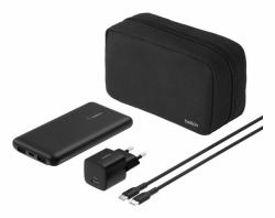 Belkin BoostCharge 10000 mAh Nero (BOOSTCHARGE POWER-SET - 10.000MAH BUNDLE MIT 25 W)
