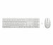 HP Combinazione di tastiera e mouse wireless 650, colore bianco (650 Wireless Keyboard and M - Warranty: 3M)