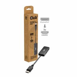 CLUB3D CSV-7330 hub di interfaccia DisplayPort (Club3D Adapter DisplayPort 2.1 > 3x HD)