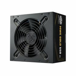 Cooler Master MWE Gold V3 ATX 3.1 Non-Modular alimentatore per computer 550 W 24-pin ATX Nero (MWE Gold 550 V3 NM A/UK Cord)