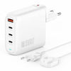 4smarts GaN Flex Pro Universale Bianco AC Ricarica rapida Interno (Charger GaN Flex Pro 100W 3 USB-C+1 US)
