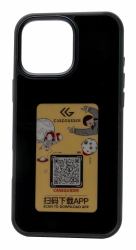 RealPower 504408 custodia per cellulare 17,5 cm [6.9] Cover Nero (REALPOWER MAGIC CASE,iPhone 16 MaxPro,)