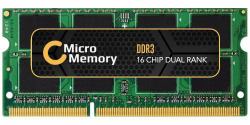 CoreParts 03A02-00020400-MM memoria 4 GB 1 x 4 GB DDR3 1333 MHz (4GB Memory Module 1333Mhz - DDR3 Major SO-DIMM for Asus - 1333MHz DDR3 MAJOR SO-DIMM - Warranty: 120M)