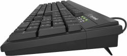 KeySonic KSK-8008U-IP tastiera Casa/ufficio USB Nero (KeySonic TAS KSK-8008U-IP IPX7 schwarz)