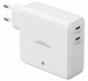 Deltaco PB-Q1004 Caricabatterie per dispositivi mobili Universale Bianco AC Ricarica rapida Interno (USB-C v?goplader med indbygget powerba)