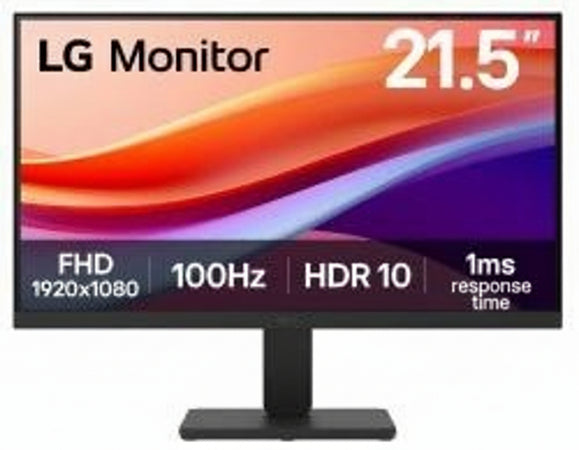 LG 22U401A-B Monitor PC 54,6 cm [21.5] 1920 x 1080 Pixel Full HD LED Nero (22 INCH VA Full HD 120Hz Monitor with HDMI)