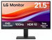 LG 22U401A-B Monitor PC 54,6 cm [21.5] 1920 x 1080 Pixel Full HD LED Nero (22 INCH VA Full HD 120Hz Monitor with HDMI)