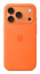 Apple MGFE4ZM/A custodia per cellulare 16 cm [6.3] Cover Arancione (Apple - Cover per cellulare - Compatibilit? MagSafe - silicone - arancione - per iPhone 17 Pro)
