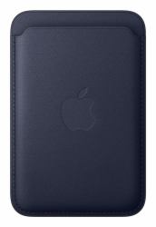 Apple MGH94ZM/A accessorio per smartphone e telefoni cellulari Supporto per carta (Apple - Wallet for mobile phone / credit card - MagSafe compatibility - microtwill, FineWoven - navy blue)