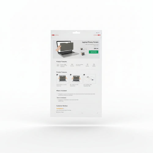 eSTUFF GLBM16350220 schermo anti-riflesso (Magnetic Privacy Filter 16 - 350 mm x 220 mm 16:10 - Warranty: 24M)